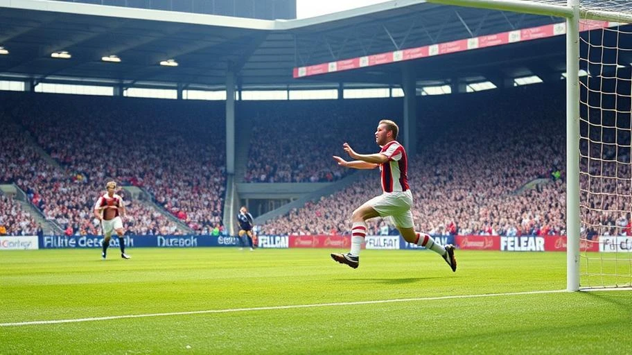 Alan Shearer ghi bàn cho Blackburn Rovers