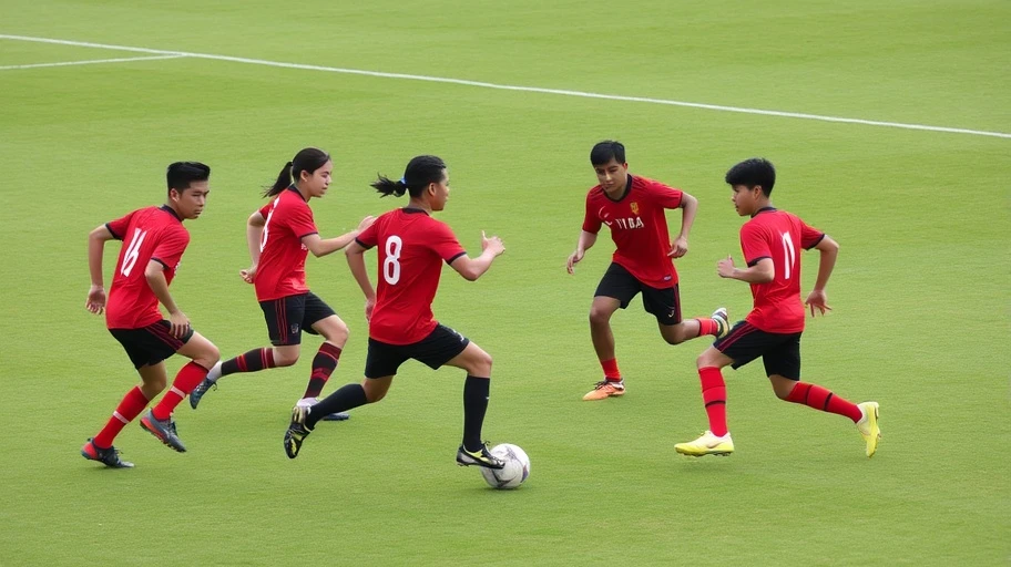 Bài tập tấn công cánh trong bóng đá 11 người