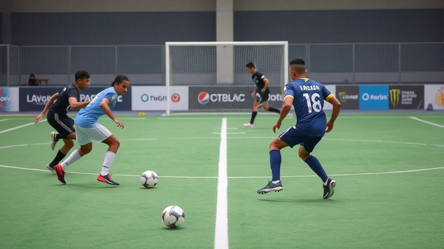 Cầu thủ futsal trong đội hình 2-2
