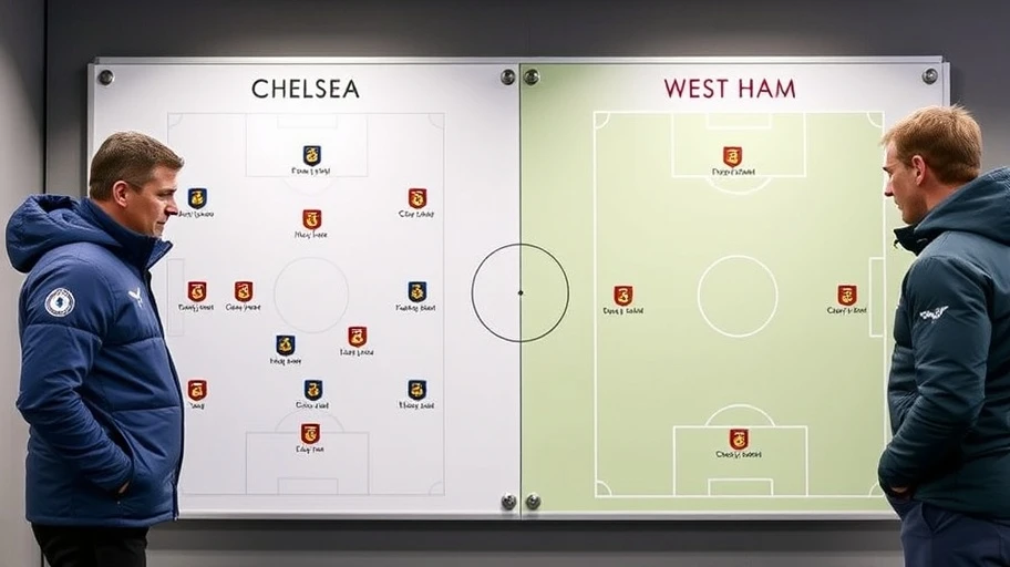 Chiến thuật Chelsea West Ham ảnh hưởng dự đoán tỷ số