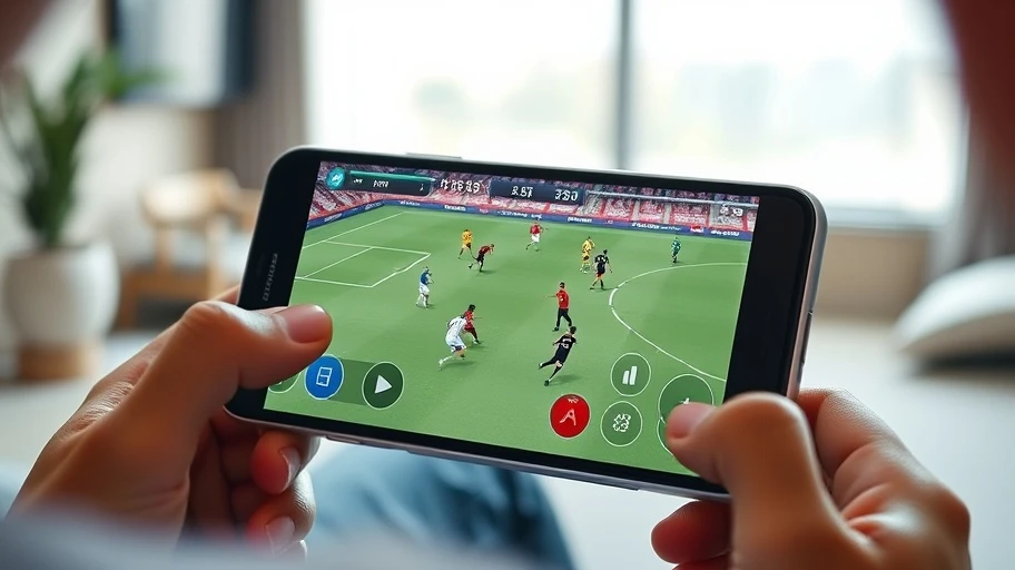 Chơi PES Mobile trên smartphone