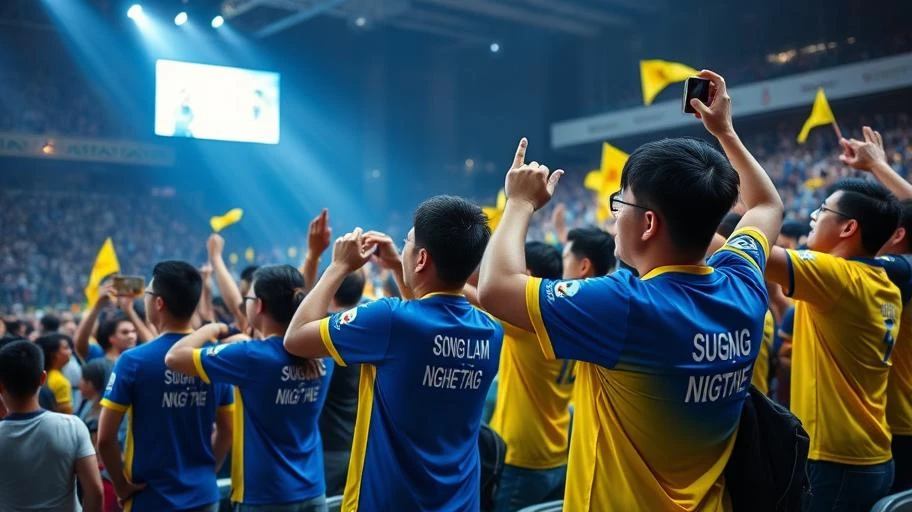 Cổ động viên của Sông Lam Nghệ An