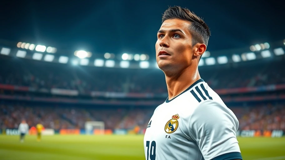 Cristiano Ronaldo thi đấu, biểu tượng bóng đá