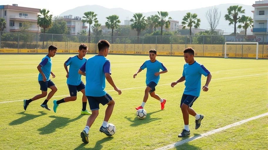 Đào tạo trẻ tại Sông Lam Nghệ An