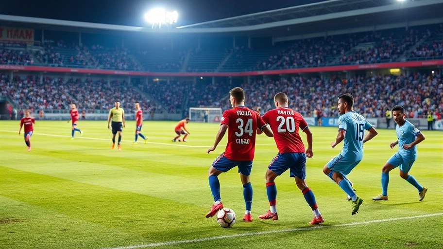 Đội hình tấn công 4-3-3 trong bóng đá