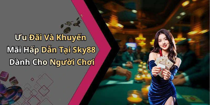 Ưu Đãi Và Khuyến Mãi Hấp Dẫn Tại Sky88 Dành Cho Người Chơi