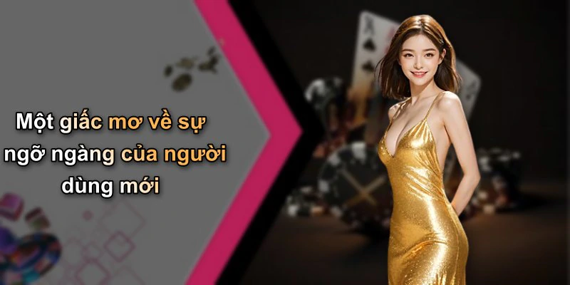 Một giấc mơ về sự ngỡ ngàng của người dùng mới