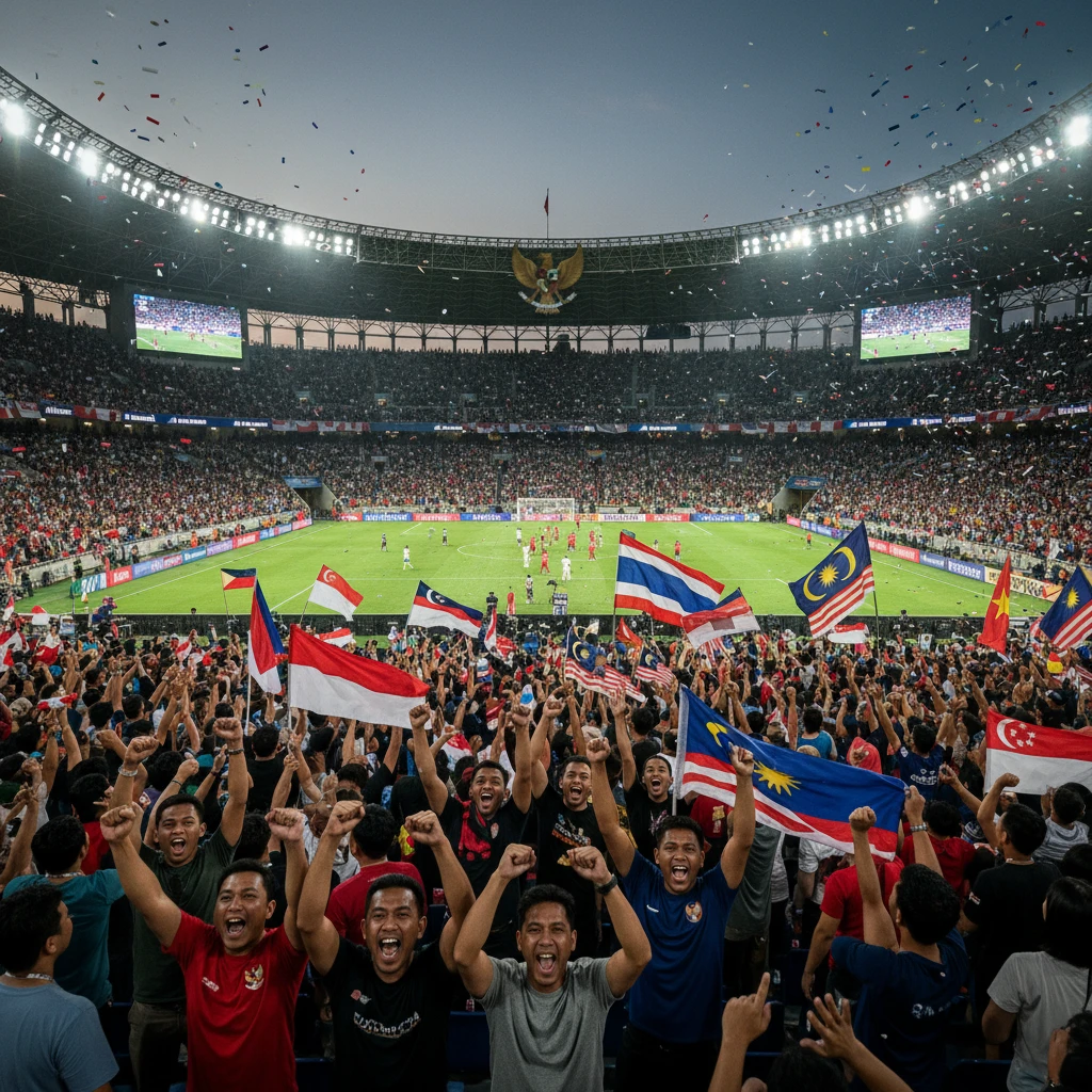 Hình ảnh các cổ động viên và sân vận động tại trận giao hữu.