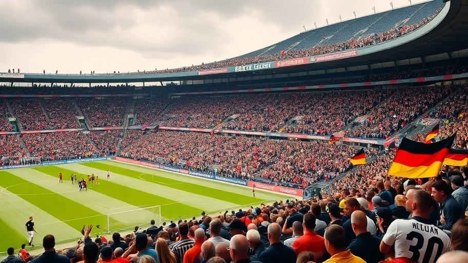 Hình ảnh giải Bundesliga cuồng nhiệt