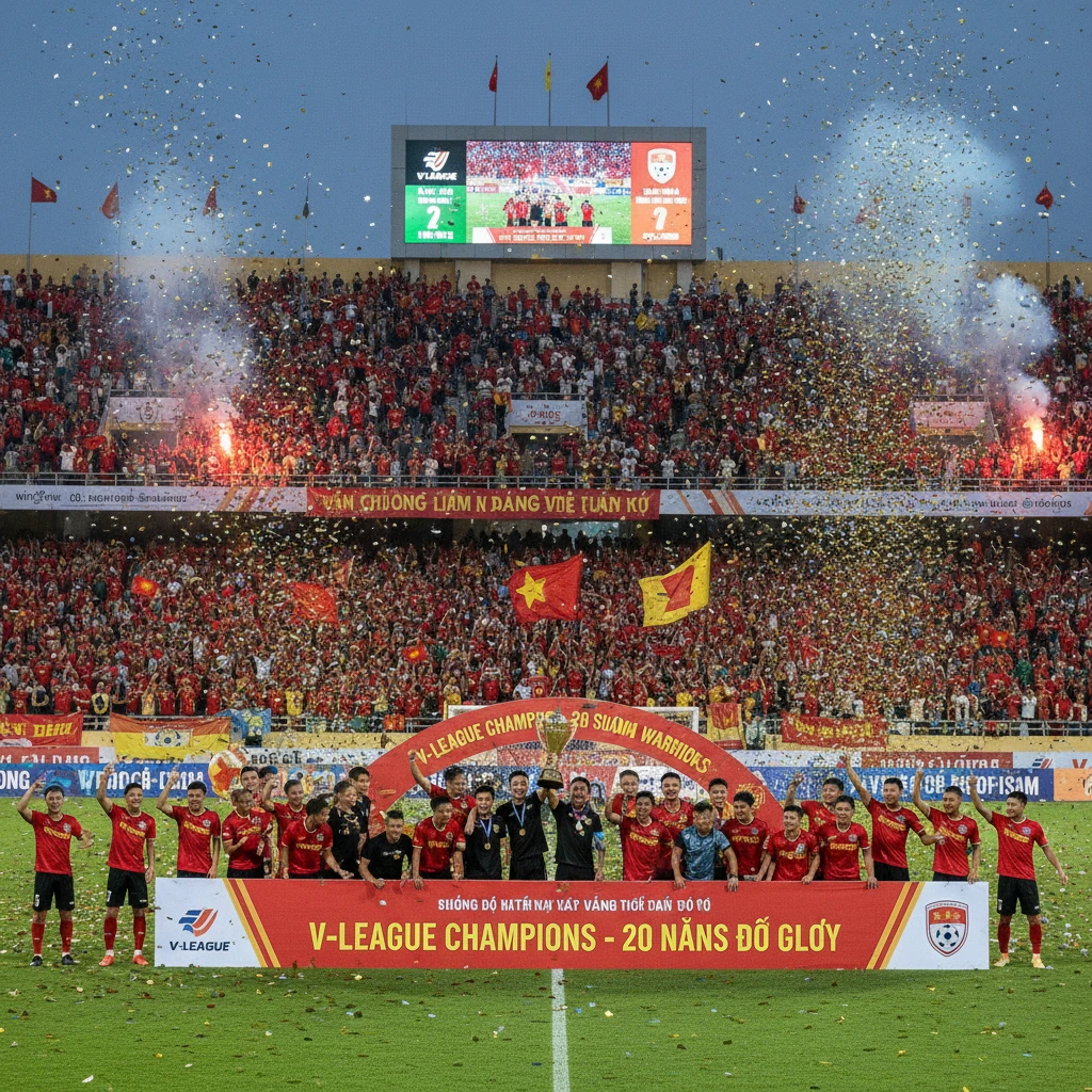 Hình ảnh lịch sử V-League Việt Nam