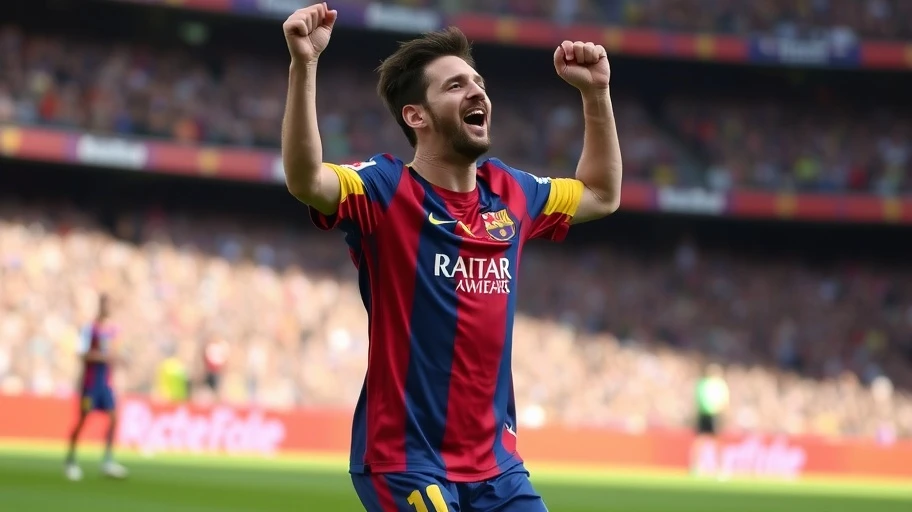 Hình ảnh Messi, ngôi sao bóng đá vĩ đại