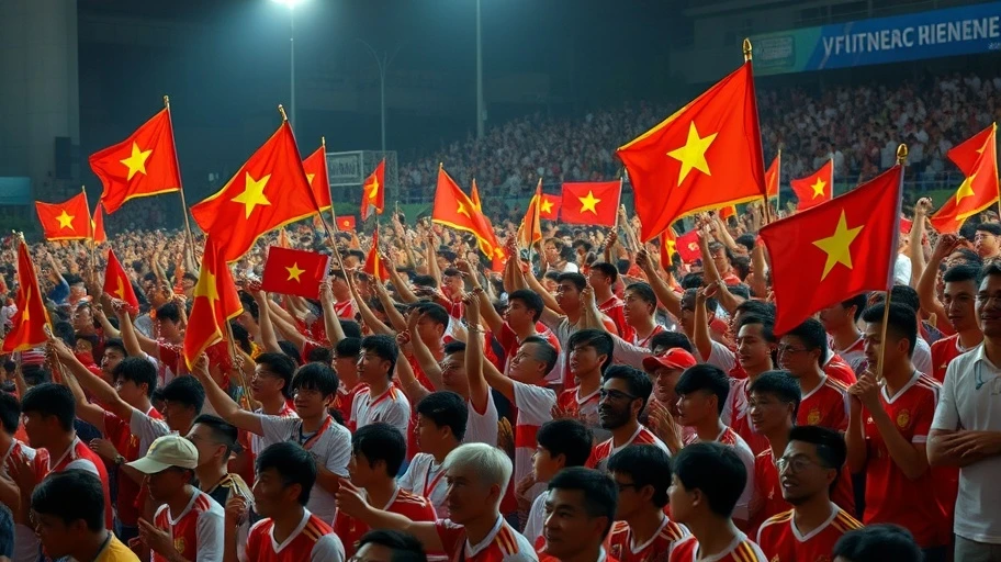 Hình ảnh người hâm mộ bóng đá ảnh hưởng bởi cầu thủ vĩ đại