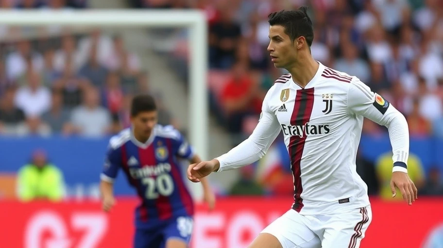 Hình ảnh Ronaldo, cầu thủ vĩ đại nhất