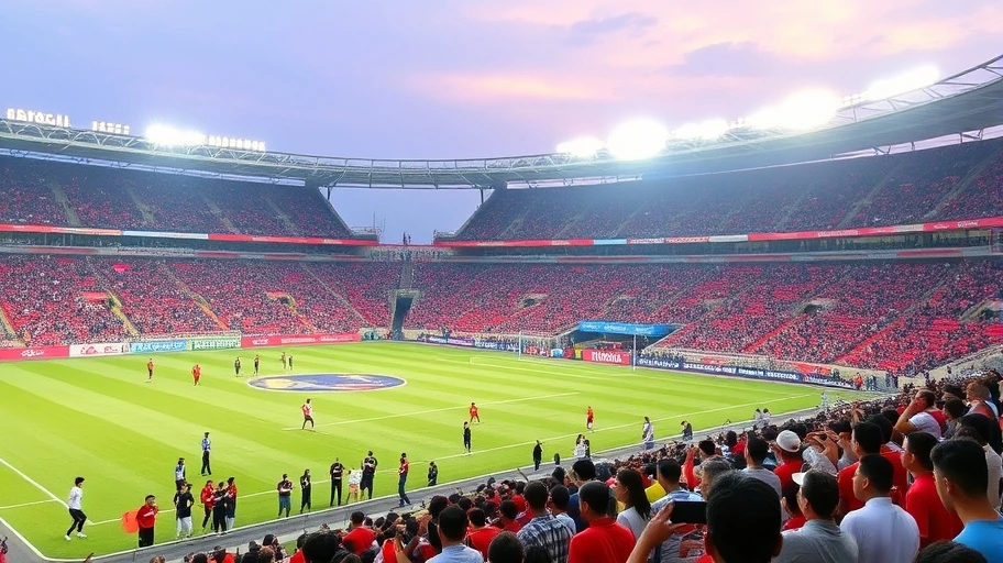 Hình ảnh sân vận động AFF Cup tại Việt Nam