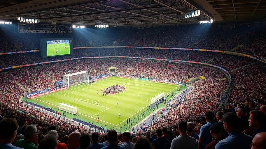 Hình ảnh sân vận động FIFA World Cup sôi động