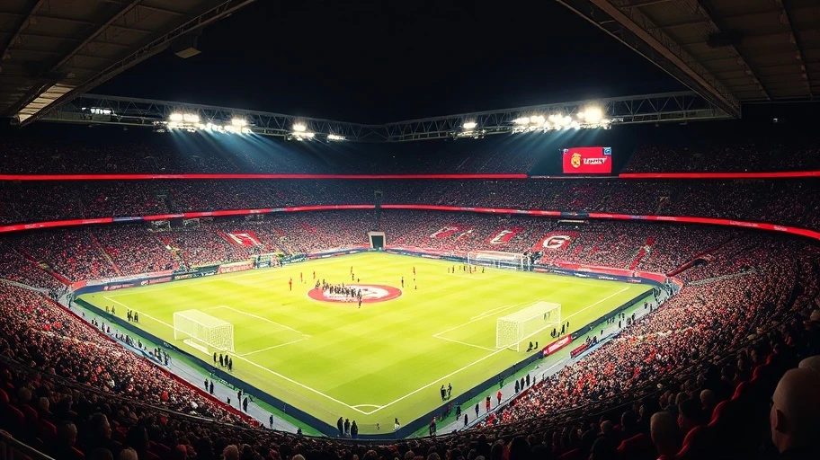 Hình ảnh sân vận động Old Trafford của Manchester United