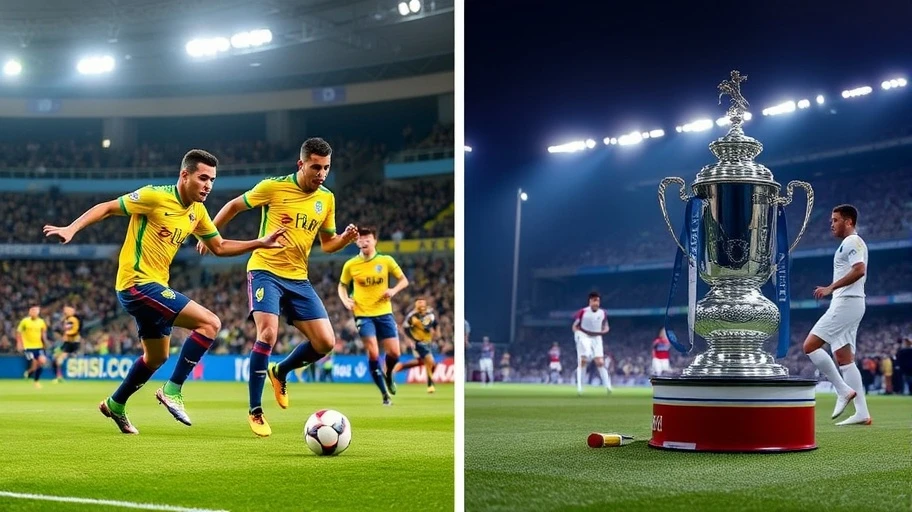 Hình ảnh so sánh Copa America và FA Cup