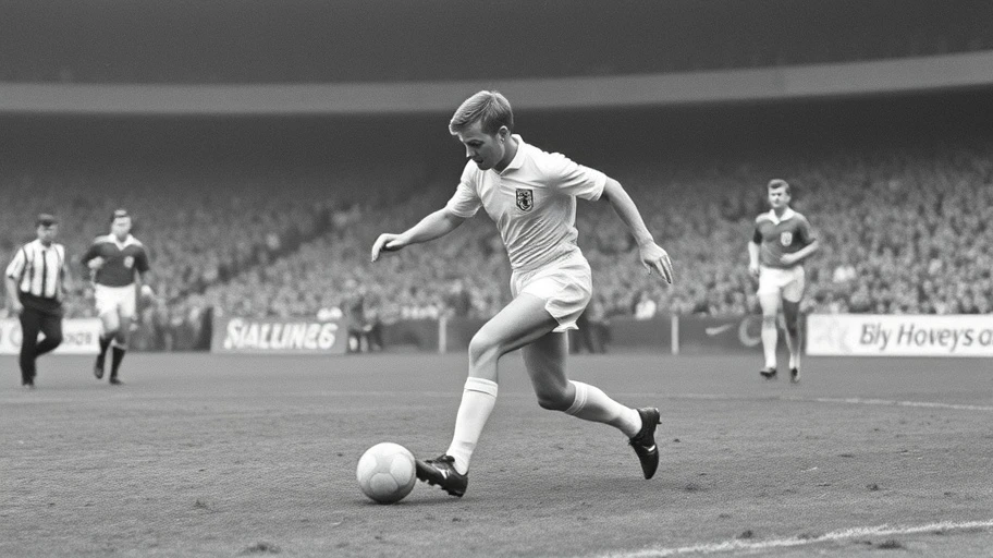 Huyền thoại bóng đá Anh trong trận đấu lịch sử.