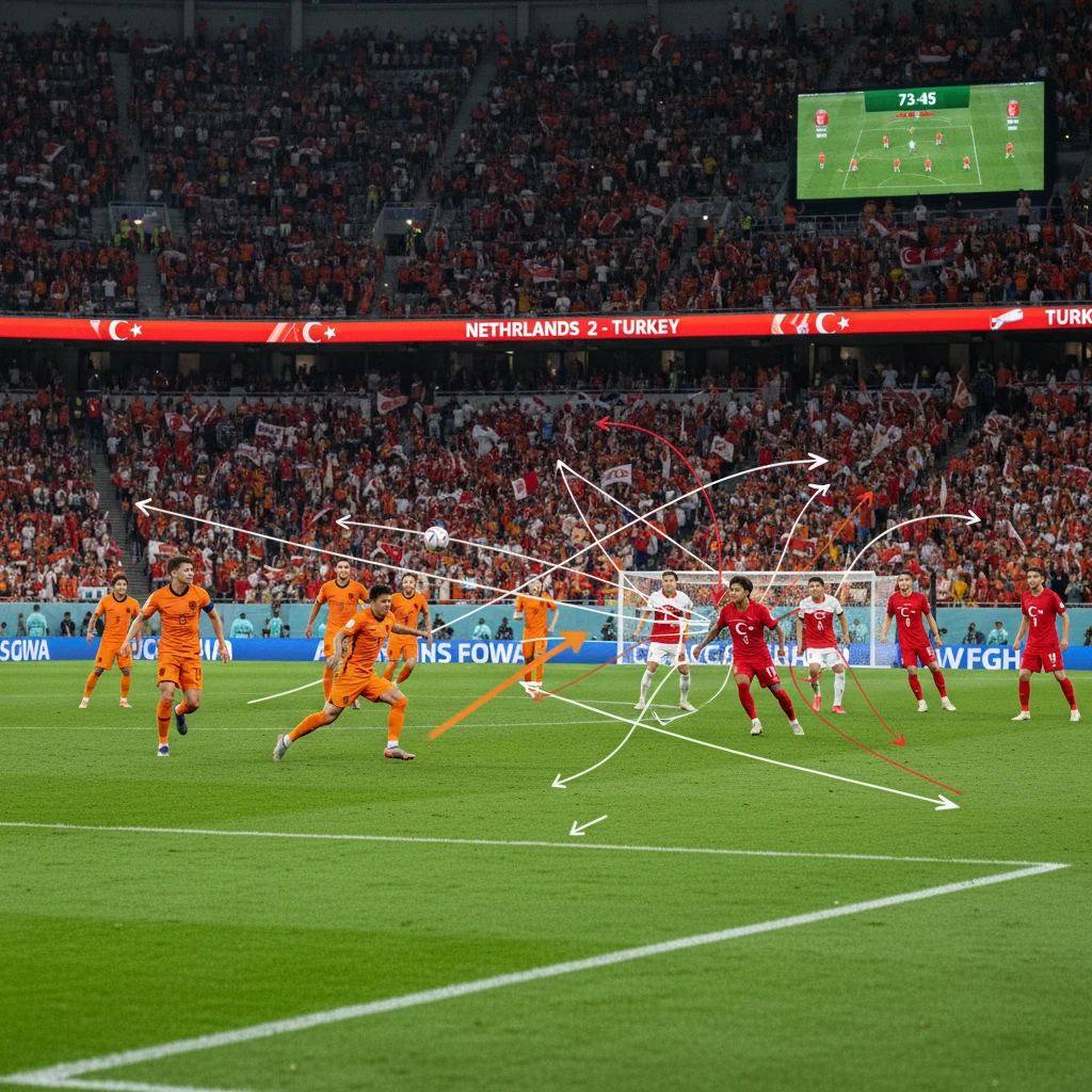 Lối chơi và chiến thuật bóng đá Hà Lan Thổ Nhĩ Kỳ