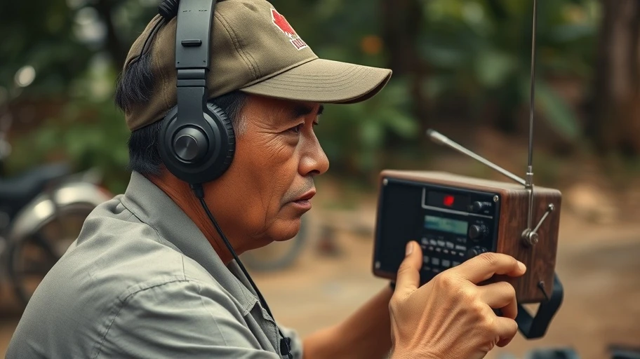 Nghe radio bình luận bóng đá trực tiếp ngoài trời
