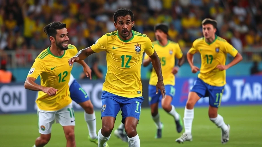 Ngôi sao Brazil đấu trường quốc tế
