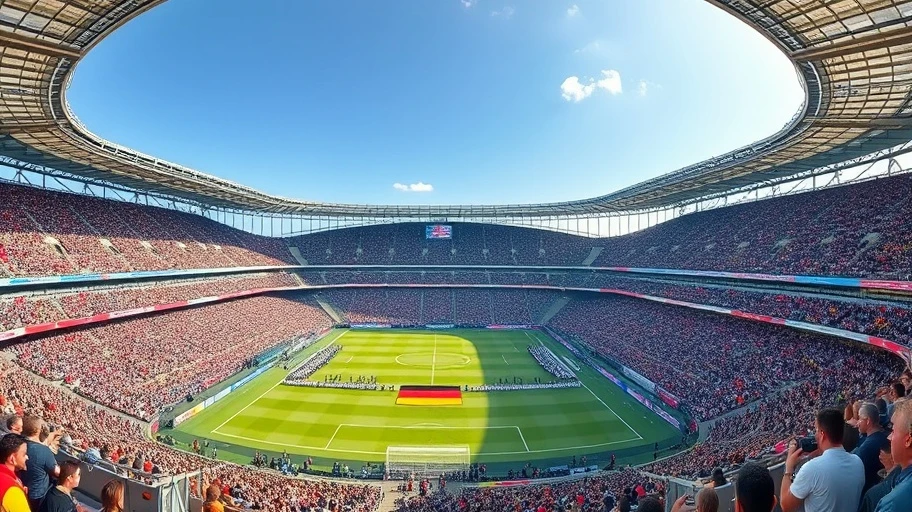 Sân vận động hiện đại tại Đức cho Euro 2024