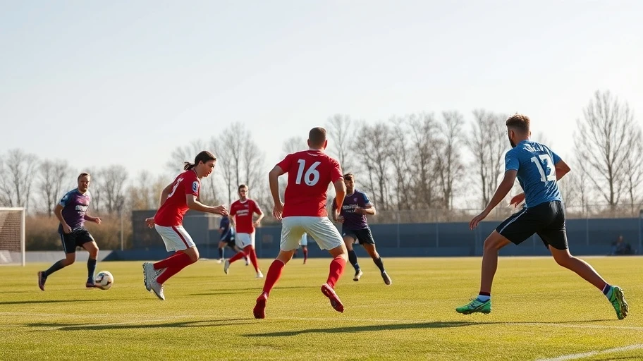 Sơ đồ chiến thuật bóng đá 3-4-3 hiện đại.