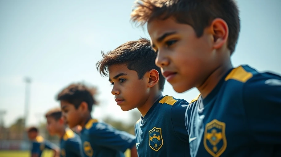 Tài năng bóng đá trẻ của Brazil