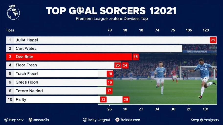 Thống kê top ghi bàn Premier League qua các thời kỳ