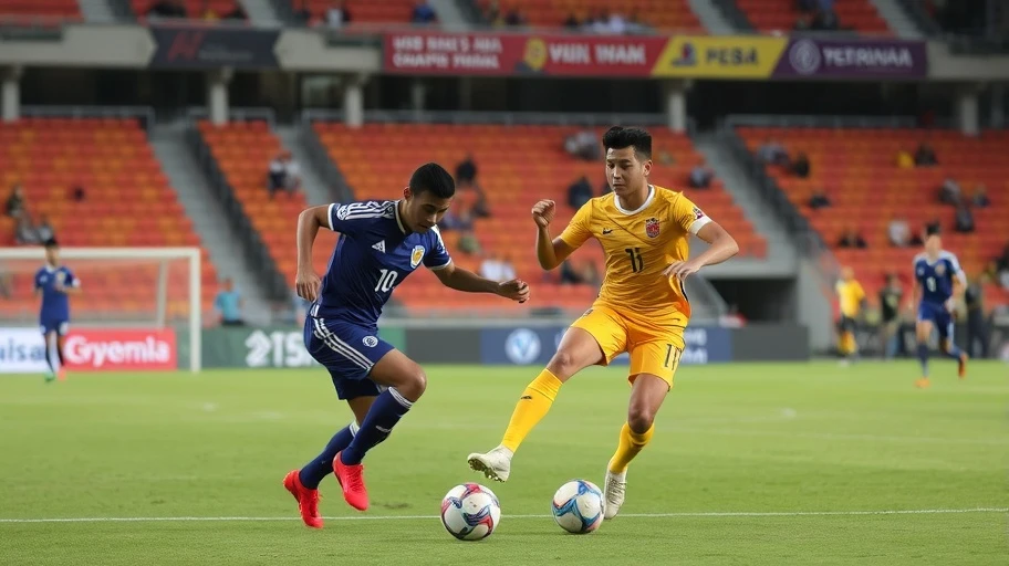 Trận đấu U23 Philippines vs Malaysia tại giải vô địch U23 Đông Nam Á 2025